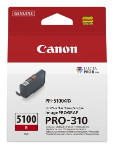 Canon PFI-5100 R Druckerpatrone 1 Stück(e) Original Rot