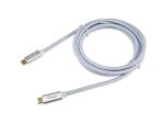 Equip USB 3.2 Gen 2 C-auf-C-Kabel, M/M, 3,0m, PD100W , 4K/60Hz, 10Gbps, Weiß