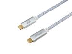 Equip USB 3.2 Gen 2 C-auf-C-Kabel, M/M, 3,0m, PD100W , 4K/60Hz, 10Gbps, Weiß