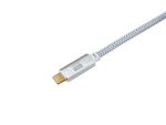 Equip USB 3.2 Gen 2 C-auf-C-Kabel, M/M, 3,0m, PD100W , 4K/60Hz, 10Gbps, Weiß