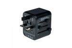 Verbatim 49544 Netzstecker-Adapter Universal Schwarz