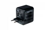 Verbatim 49544 Netzstecker-Adapter Universal Schwarz