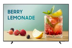 Samsung BE75FX-H Digital Signage Flachbildschirm 190,5 cm (75") LED WLAN 4K Ultra HD Schwarz Eingebauter Prozessor Tizen 16/7