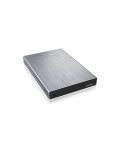 ICY BOX IB-241WP, Ext. HDD-Gehäuse, 1x 2,5" SATA (I/II/III 6Gbit/s) HDD zu USB 3.2 Gen 1 UASP Host, Aluminium, mit einstellbarem Schreibschutz