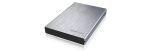 ICY BOX IB-241WP, Ext. HDD-Gehäuse, 1x 2,5" SATA (I/II/III 6Gbit/s) HDD zu USB 3.2 Gen 1 UASP Host, Aluminium, mit einstellbarem Schreibschutz