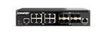 QNAP QSW-M3216R-8S8T Netzwerk-Switch Managed L2/L3 10G Ethernet (100/1000/10000) 1U Schwarz