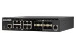 QNAP QSW-M3216R-8S8T Netzwerk-Switch Managed L2/L3 10G Ethernet (100/1000/10000) 1U Schwarz