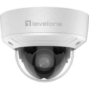 LevelOne GEMINI Zoom IP-Kamera, 2 MP, 4x Zoom, H.265, Innen-/Außenbereich