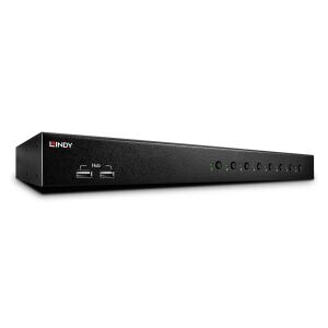 Lindy 39317 Tastatur/Video/Maus (KVM)-Switch Schwarz