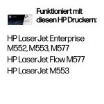 HP 508X Schwarz Original LaserJet Tonerkartusche mit hoher Reichweite