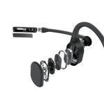 SHOKZ OpenComm2 UC 2025 Upgrade Kopfhörer Kabellos Ohrbügel Büro/Callcenter Bluetooth Schwarz