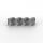 Lindy 40464 Schnittstellenblockierung USB Typ-A Weiß Acrylnitril-Butadien-Styrol (ABS) 10 Stück(e)