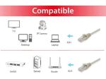 Equip Cat.6 U/UTP Patchkabel, 20m, Beige