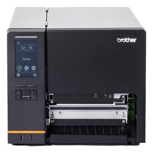Brother IMP ETIQUETTES TJ-6521TN Etikettendrucker Direkt Wärme/Wärmeübertragung Farbe 203 x 300 DPI 304,8 mm/sek Kabelgebunden Ethernet/LAN WLAN Bluetooth