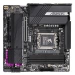 GIGABYTE B650M AORUS ELITE Mainboard – Unterstützt AMD Ryzen 9000 CPUs, 12+2+2 Phasen VRM, bis zu 8000 MHz DDR5, 1xPCIe 5.0 + 1xPCIe 4.0 M.2, 2.5GbE LAN, USB 3.2 Gen 2x2