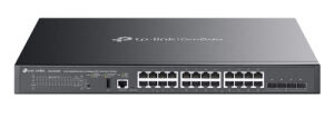 TP-Link SG5428XMPP Netzwerk-Switch Managed L3 Gigabit Ethernet (10/100/1000) Power over Ethernet (PoE) Schwarz