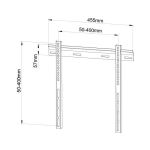 Techly ICA-PLB-114M 139,7 cm (55") Schwarz