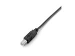 Equip USB 2.0 A auf B Kabel, 2.0m, Black