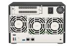 QNAP TVS-675 NAS Tower ZhaoXin KaiXian KX-6000 KX-U6580 8 GB DDR4 0 TB QuTS hero Schwarz