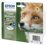 Epson Fox T1285 Fuchs DURABrite Ultra Multipack 4 Farben...