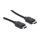 Manhattan High Speed HDMI Kabel, 3D, 4K@30Hz, HDMI Stecker auf Stecker, Geschirmt, Schwarz, 3 m
