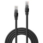Lindy 48078 Netzwerkkabel Schwarz 2 m Cat6 U/UTP (UTP) Rund
