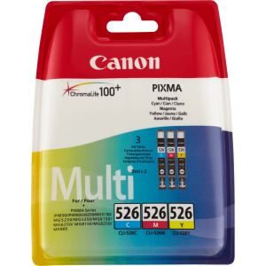 Canon CLI-526 C/M/Y Farbtinte Multipack