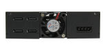 Chieftec CMR-425 Hard Drive Backplane Carrier Panel Schwarz