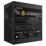 GIGABYTE UD1000GM PG5 V2 Netzteil – PCIe Gen 5.1, 80 PLUS Gold, Vollmodulares Design, 120-mm-Lüfter, ATX 3.1-kompatibel, EU-Stecker