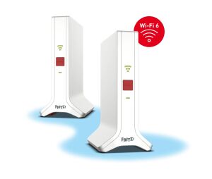 Mesh Set 4200 Dual-Band (2,4 GHz/5 GHz) Wi-Fi 6E (802.11ax) Rot, Weiß 2x2/4x4