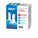 Mesh Set 4200 Dual-Band (2,4 GHz/5 GHz) Wi-Fi 6E (802.11ax) Rot, Weiß 2x2/4x4