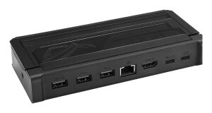 ASUS ROG Bulwark Dock (2025) DG300 Handy-Dockingstation Tablet/Smartphone/Laptop Schwarz