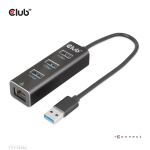 CLUB3D CSV-1430a Kabelgebunden USB 3.2 Gen 1 (3.1 Gen 1) Type-A Schwarz