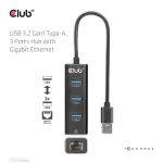 CLUB3D CSV-1430a Kabelgebunden USB 3.2 Gen 1 (3.1 Gen 1) Type-A Schwarz