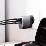 ALOGIC WCM3X67-SGR Ladegerät für Mobilgeräte Laptop, Smartphone, Tablets Grau AC Schnellladung Drinnen
