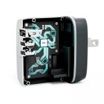 ALOGIC WCM3X67-SGR Ladegerät für Mobilgeräte Laptop, Smartphone, Tablets Grau AC Schnellladung Drinnen