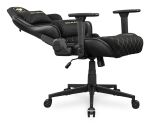 COUGAR Gaming-Stuhl Armor One V2 Gold F, PVC/Stoff, Schwarz