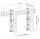 Equip 37"-70" Pop-Out-Videowandhalterung