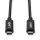 Lindy 43308 USB Kabel USB 3.2 Gen 2 (3.1 Gen 2) 5 m USB C 10 Gbit/s 60 W Schwarz
