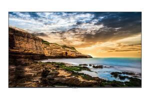 Samsung QE75T Digital Signage Flachbildschirm 190,5 cm (75") LCD 300 cd/m² 4K Ultra HD Schwarz Tizen 4.0
