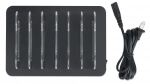 Manhattan 6-Port USB-Ladestation, Sechs USB-A-Ports, bis zu 2,4 A/5 V pro Port, 50 W Ausgangsleistung gesamt, schwarz