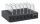 Manhattan 6-Port USB-Ladestation, Sechs USB-A-Ports, bis zu 2,4 A/5 V pro Port, 50 W Ausgangsleistung gesamt, schwarz