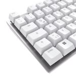 CHERRY KC 200 MX Tastatur Universal USB QWERTZ Deutsch Silber, Weiß