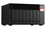 QNAP TS-873A NAS Tower Ryzen Embedded V1500B 8 GB DDR4 0 TB QNAP Turbo System Schwarz