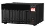 QNAP TS-873A NAS Tower Ryzen Embedded V1500B 8 GB DDR4 0 TB QNAP Turbo System Schwarz