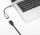 Manhattan 153973 Videokabel-Adapter 0,11 m USB Typ-C HDMI Grau