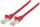 Intellinet Netzwerkkabel mit Cat6a-Stecker und Cat7-Rohkabel, S/FTP, 100% Kupfer, LS0H, 1,5 m, rot
