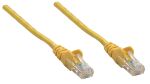 Intellinet Premium Netzwerkkabel, Cat6, S/FTP, 100% Kupfer, Cat6-zertifiziert, LS0H, RJ45-Stecker/RJ45-Stecker, 1,5 m, gelb