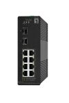 LevelOne Hilbert 10-Port Gigabit PoE Smart Lite Switch, 8 PoE Ausgänge, 2 x Gigabit SFP, 802.3at/af PoE