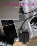 ICY BOX IB-CR404-C31, Kartenleser, CF Express 2.0 Type-B, USB 3.2 Gen 2, Status LED, Aluminium, Schwarz